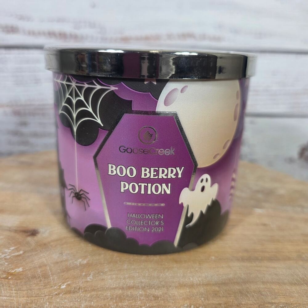 Goose Creek Boo Berry Potion 3-Wick Candle